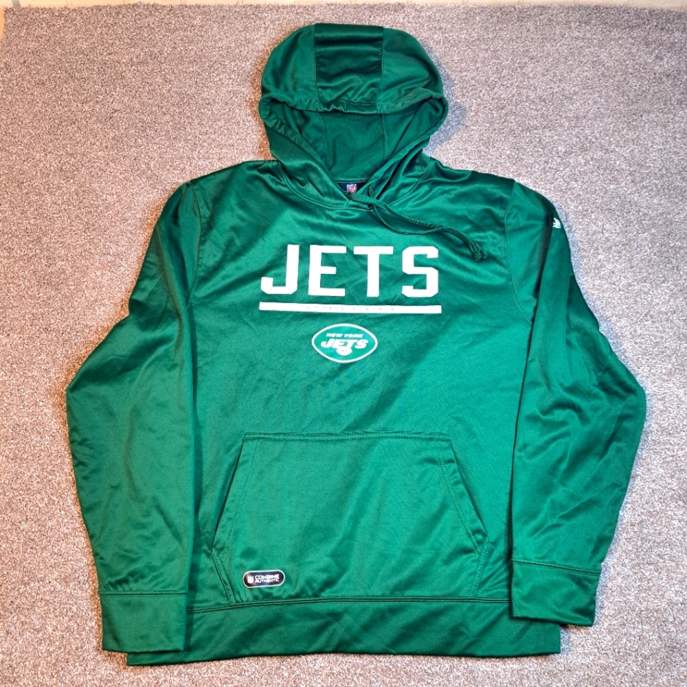 New York Jets Green Hoodie Sweatshirt NFL Team Apparel